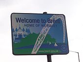 Welcome To Brent - Geograph - 307835.jpg