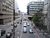 Traffic on Upper Thames Street London - Geograph - 1730037.jpg