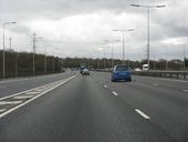 M40 Motorway at junction 1a - Geograph - 1792775.jpg