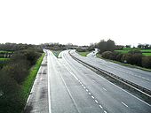 The M1 at Ballynacor - Geograph - 1591427.jpg