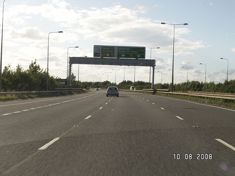 File:A50 westbound A6 gantry.jpg