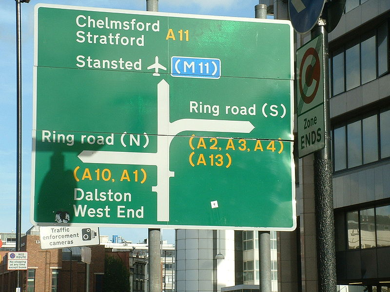 File:A11 Aldgate One-way system - Coppermine - 7702.JPG