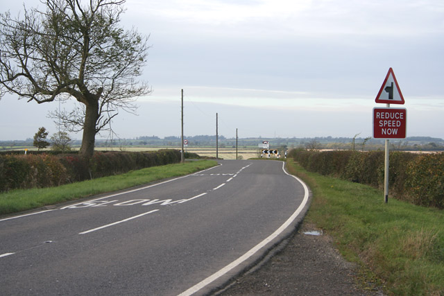 File:B676 between Coston and Buckminster, Leicestershire - Geograph - 74550.jpg