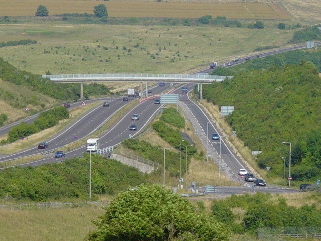 File:A293 Road Junction - Geograph - 27453.jpg