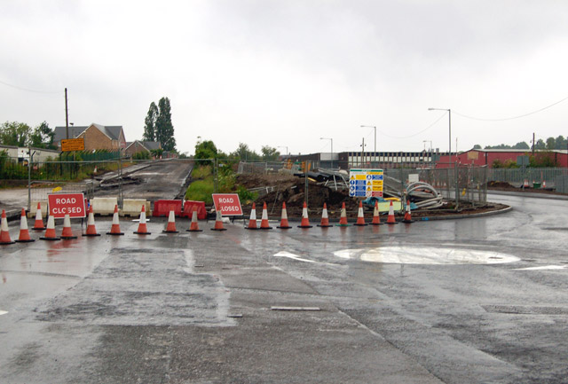 File:Rugby western bypass construction (9) - Geograph - 1342399.jpg