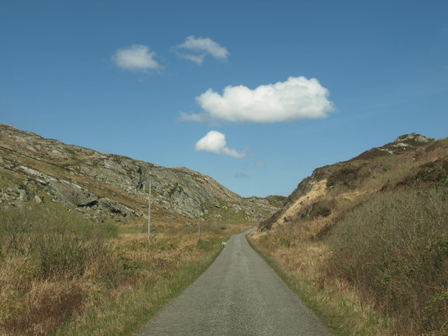 File:B8085 near Garvard (C) Andrew Abbott - Geograph - 1855622.jpg