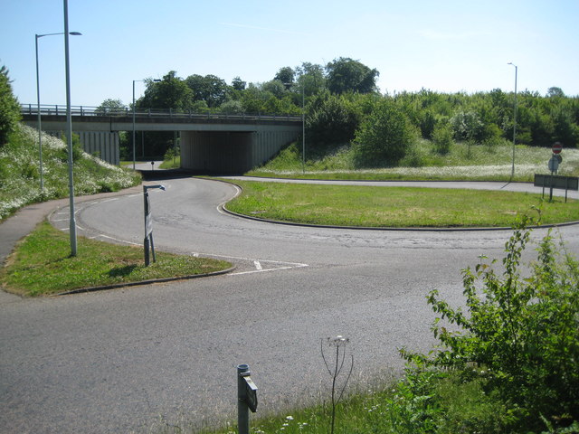 File:Hemel Hempstead- A414 road at the A41 junction.jpg