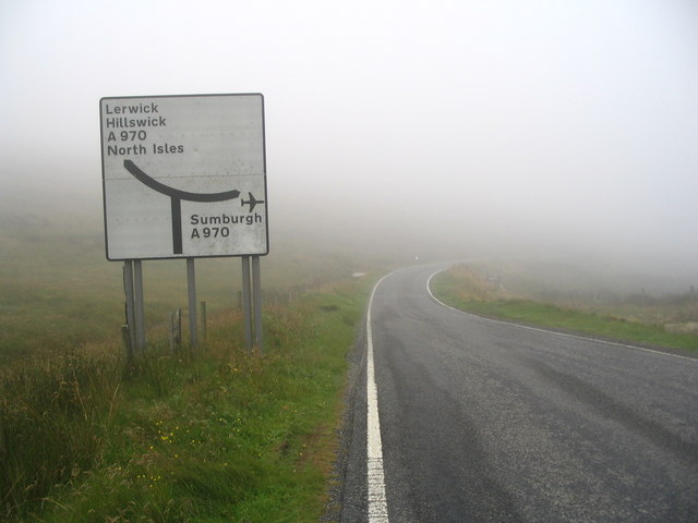 File:Road sign at junction of B9122 and A970 - Geograph - 532668.jpg
