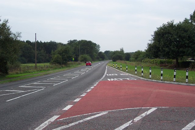 File:The A320 between Mayford and Jacobs Well - Geograph - 53399.jpg
