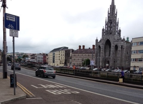 File:Cork City Bus Lane.jpg