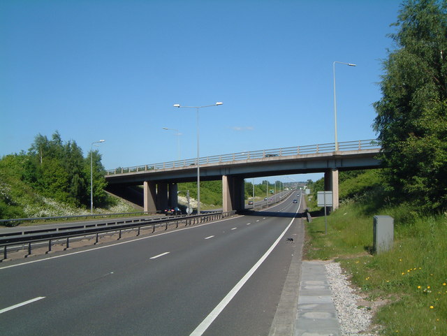 File:A5 Dual Carriageway, Bridge - Geograph - 1364692.jpg