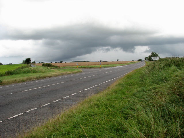 File:Junction of A148 with B1156 to Langham - Geograph - 529810.jpg