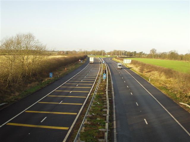 File:M45 Western End of Motorway Thurlaston - Coppermine - 16380.jpg