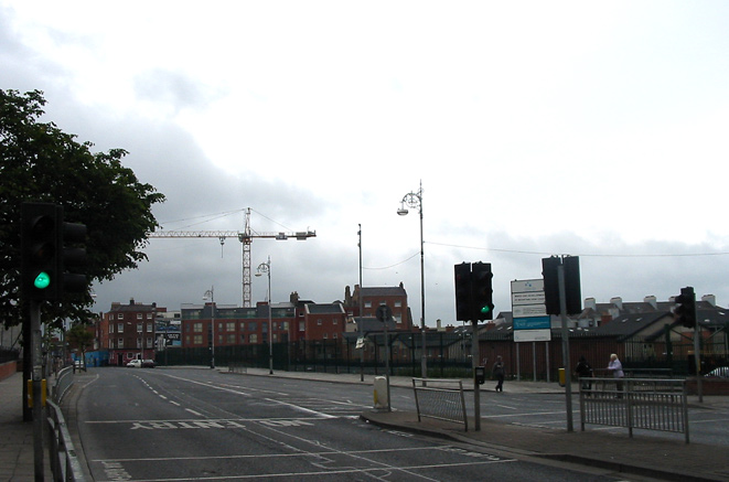 File:Yellow pushbuttons at staggered pedestrian crossing, Summerhill, Dublin - Coppermine - 12451.jpg