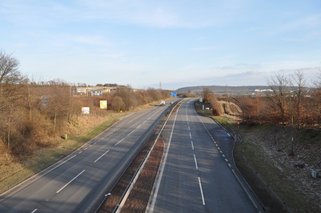 File:Scotland's Shortest Motorway? (Part 2) - Geograph - 1756363.jpg
