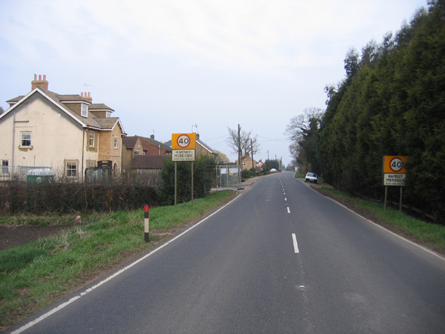 File:Entrance to Ramsey Mereside, Cambs - Geograph - 153232.jpg