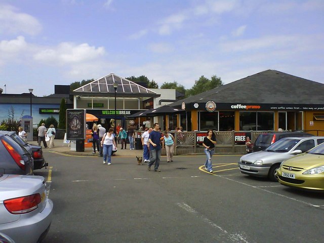 File:Gordano Services off the M5 - Geograph - 1386778.jpg