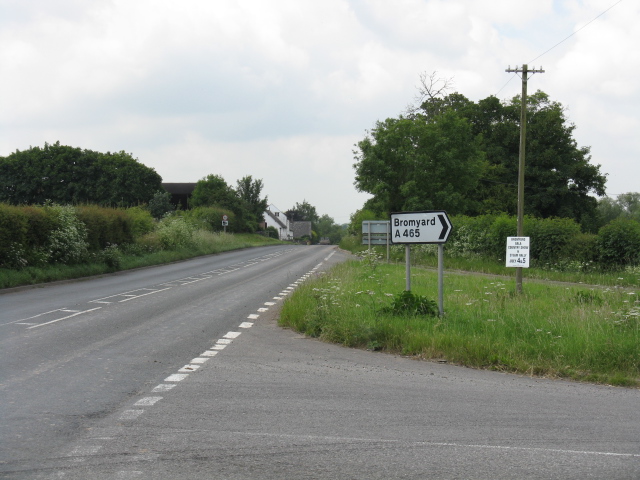 File:A4103, Looking West At The A465 Junction.jpg