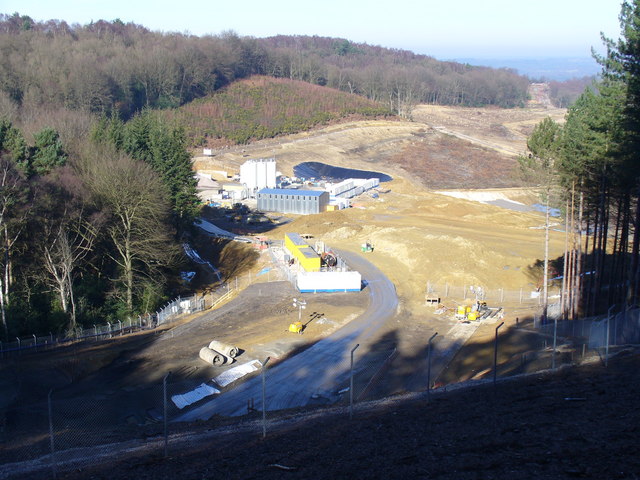 File:Road-building in Boundless Valley - Geograph - 684181.jpg