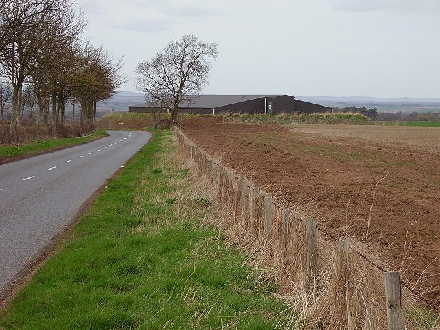File:New shed by the B6436 - Geograph - 159305.jpg