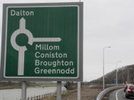 File:A590 Greenodd Roundabout misspelled.jpg