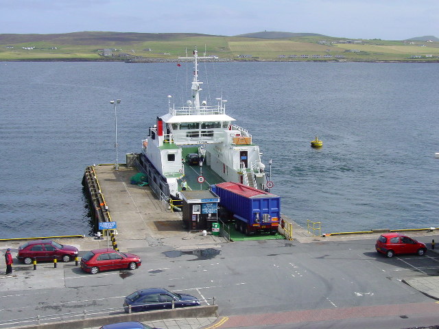 File:The Bressay Ferry at Lerwick - Geograph - 100945.jpg