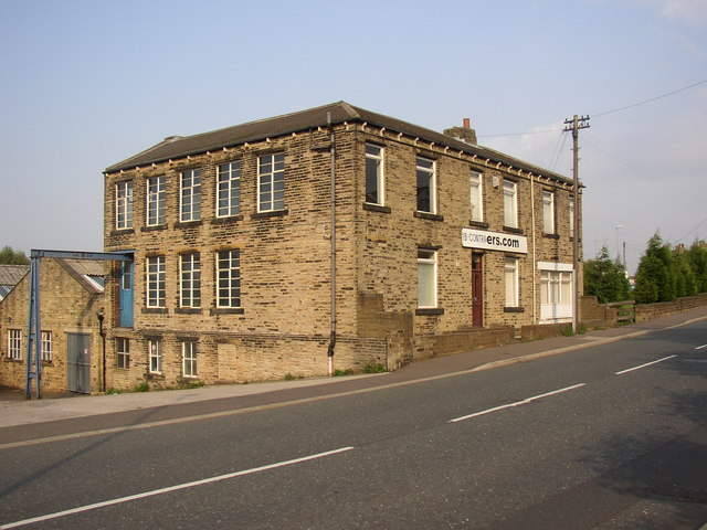 File:Factory, Halifax Road, Hightown, Liversedge - Geograph - 247875.jpg