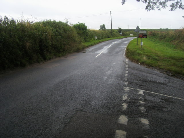 File:B3196 heading to Loddiswell - Geograph - 1580099.jpg
