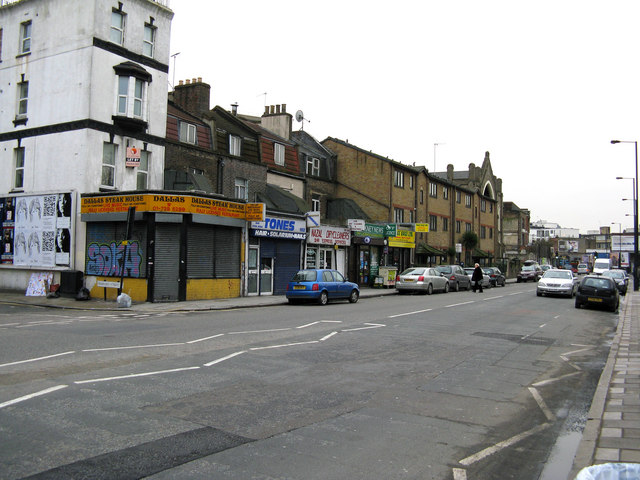 File:Haggerston- Hackney Road, south side - Geograph - 1693810.jpg