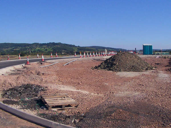 File:M5 J12 cone city. new roundabout layout - Coppermine - 420.JPG