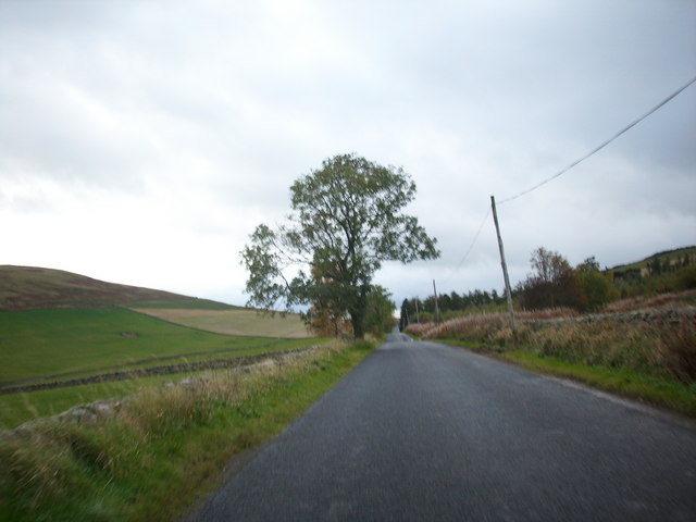 File:The B710 running back towards Clovenfords - Geograph - 1004586.jpg