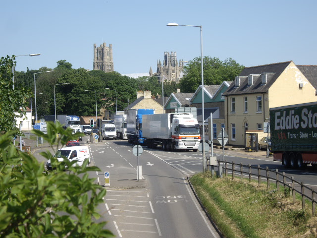 File:Station Street (A142), Ely - Geograph - 1332391.jpg