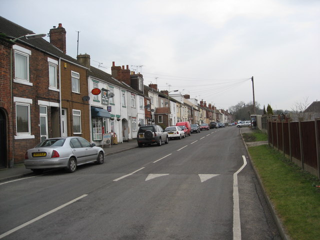 File:Hilcote - New Lane (B6406) - Geograph - 1140126.jpg