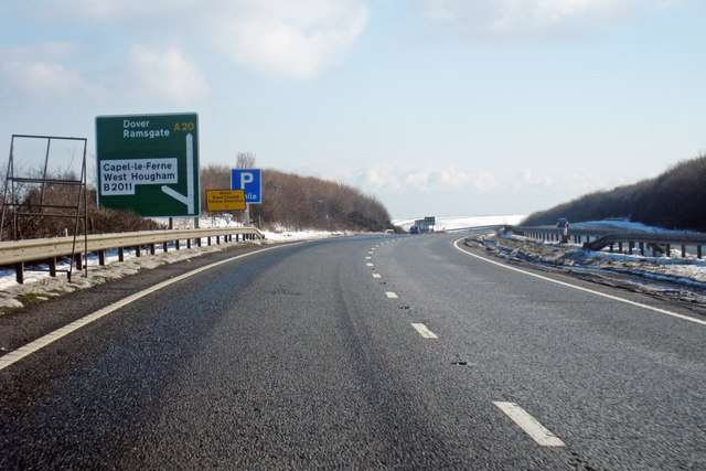 File:A20 Road - Geograph - 1711970.jpg