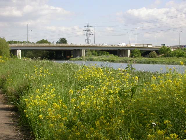 File:A45 Bridge over the Nene River - Geograph - 178890.jpg