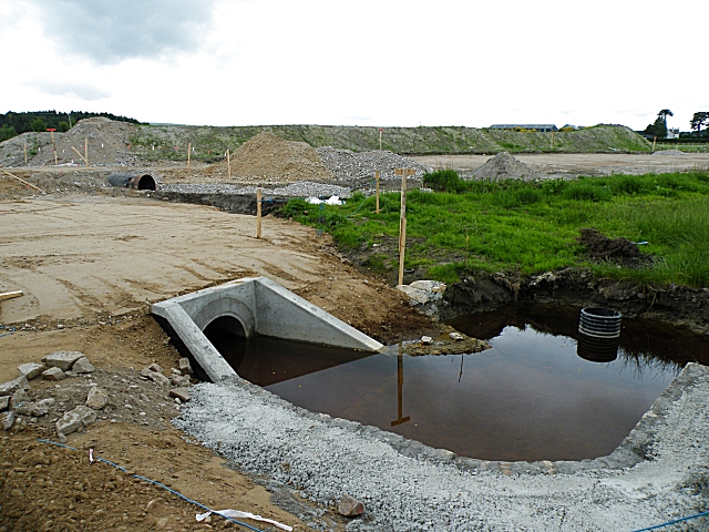 File:Fochabers Bypass Roadworks, Midsummer 2010 (10) - Geograph - 1926207.jpg