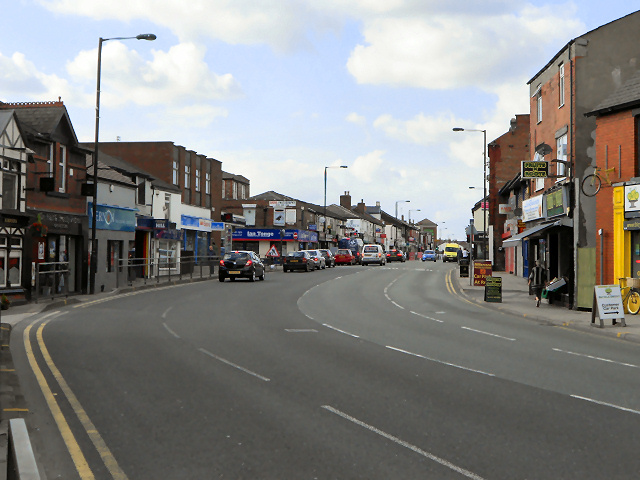 File:London Road (A6), Hazel Grove (C) David Dixon - Geograph - 2570975.jpg