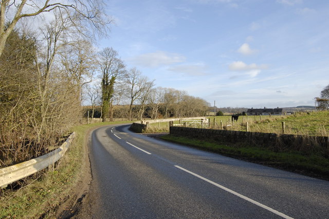 File:Bend in the B979 - Geograph - 1581948.jpg