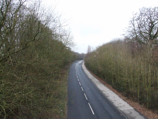 File:A2045 Walderslade Woods Road - Geograph - 1171582.jpg