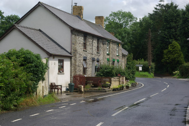 File:Cottages at Abercych - Geograph - 503206.jpg