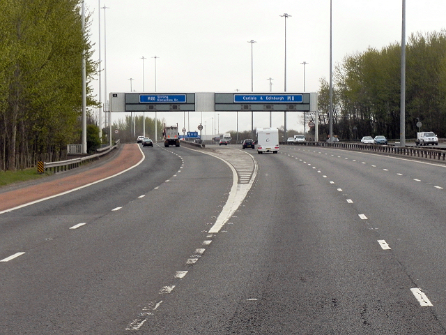 File:M8, Junction 13 - Geograph - 2930400.jpg