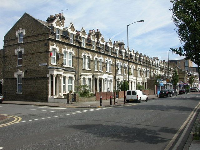 File:Peckham, terraced houses (C) Mike Faherty - Geograph - 1445944.jpg