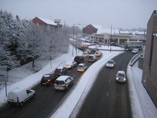 File:St Martin's Gate roundabout, Worcester - Geograph - 1680699.jpg