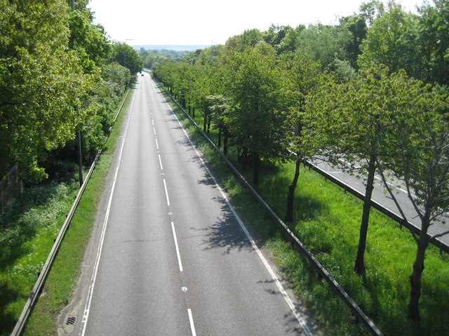 File:A414 North Orbital Road near St Albans.jpg