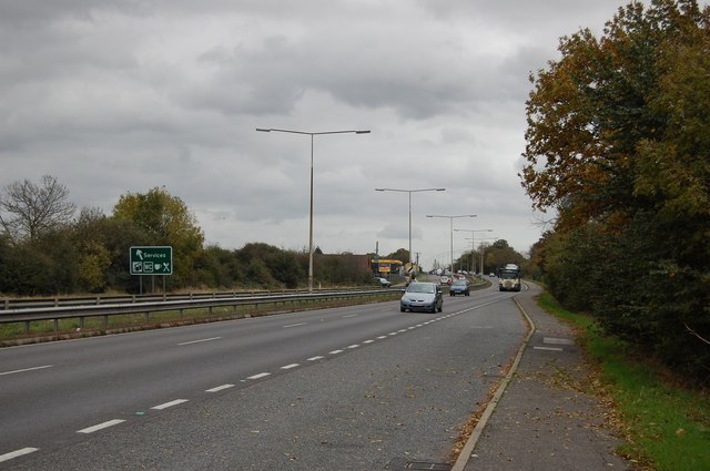 File:A127 at Nevendon - Geograph - 1018600.jpg