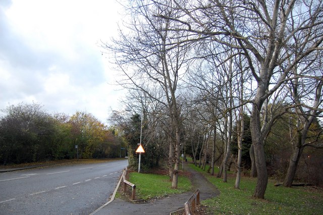 File:Footpath by Burnt Mills Road, Nevendon (C) Trevor Harris - Geograph - 1583177.jpg