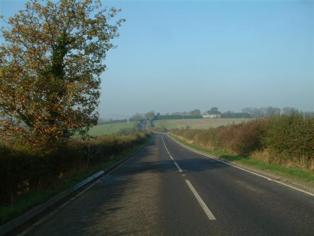 File:The road to Stadhampton - Geograph - 82873.jpg