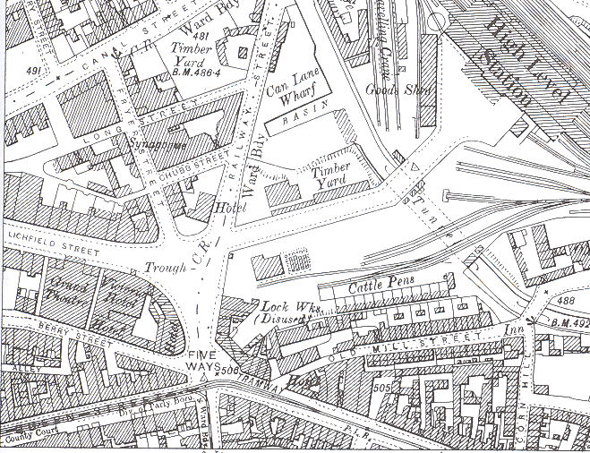 File:Fiveways - Wolverhampton city centre - 1901.jpg