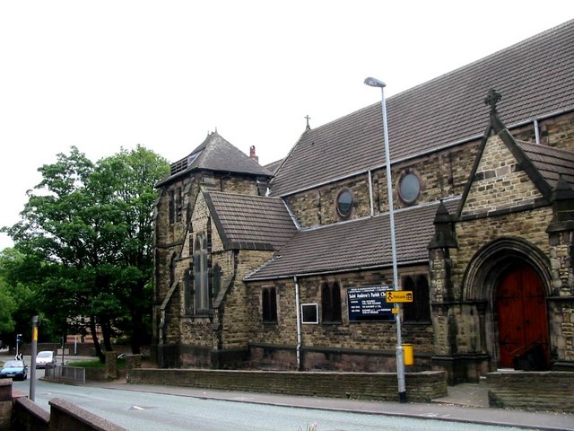 File:St Andrew's Church Porthill - Geograph - 488887.jpg