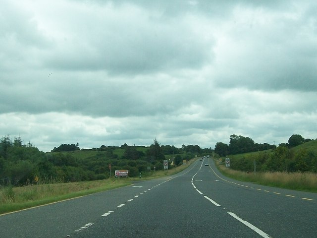 File:The N3 south-east of Lisgrea - Geograph - 3095425.jpg